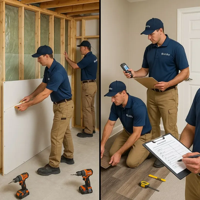 Repairs and Reconstruction process in Trumbull County, OH